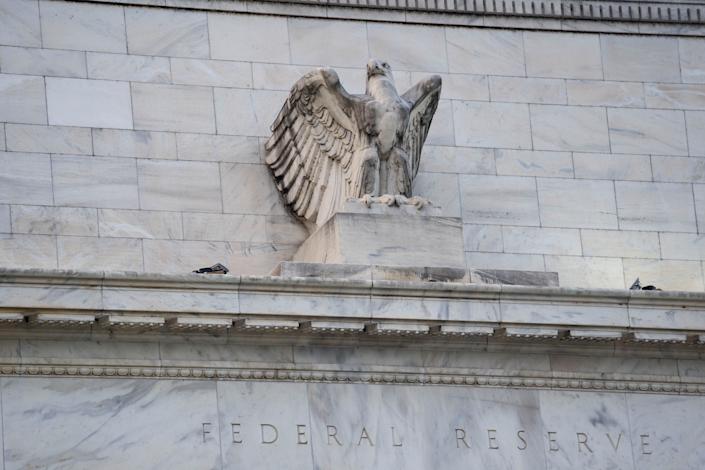 Photo taken on July 15, 2021 shows the U.S. Federal Reserve in Washington, D.C., the United States. U.S. Federal Reserve Chair Jerome Powell said on Thursday that he was 