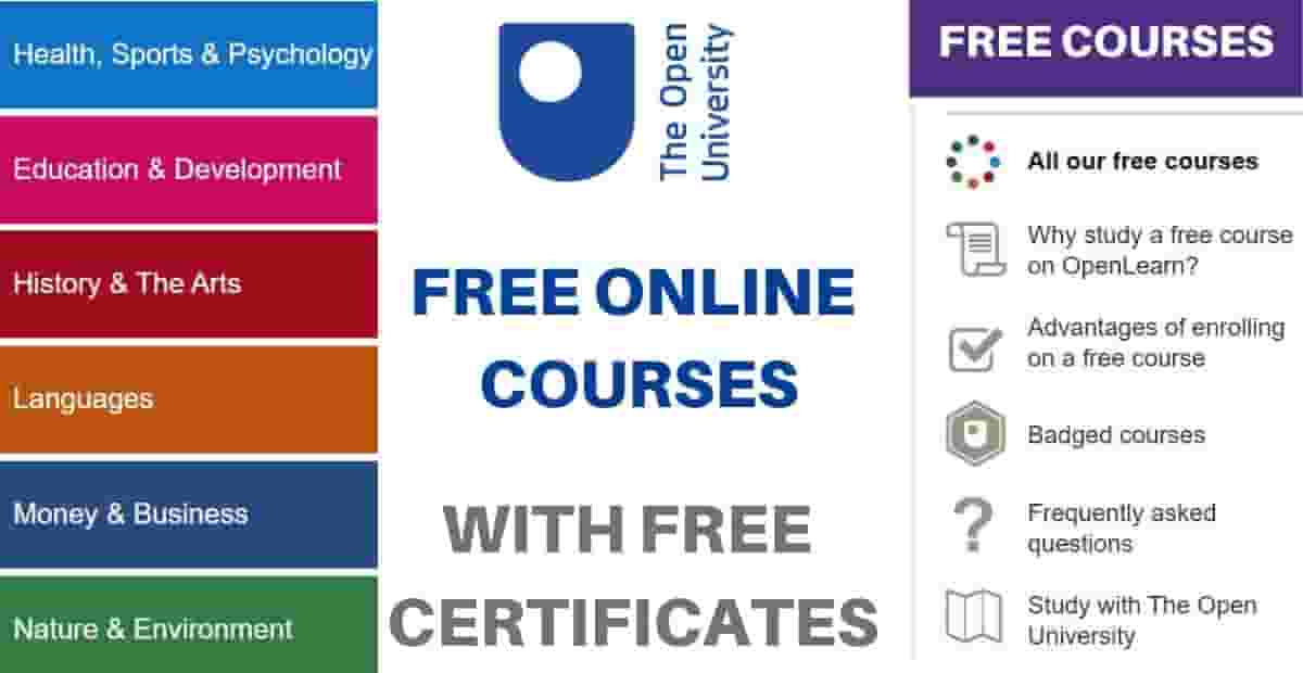 See UK Open University Free Online Courses (1,000 Courses)