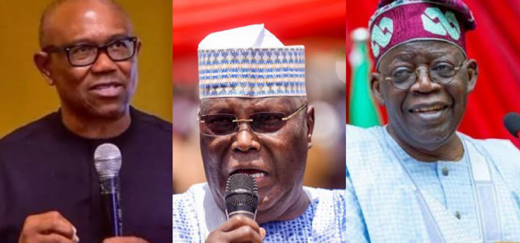 What Tinubu, Obi and Atiku are saying about fuel subsidy, power generation