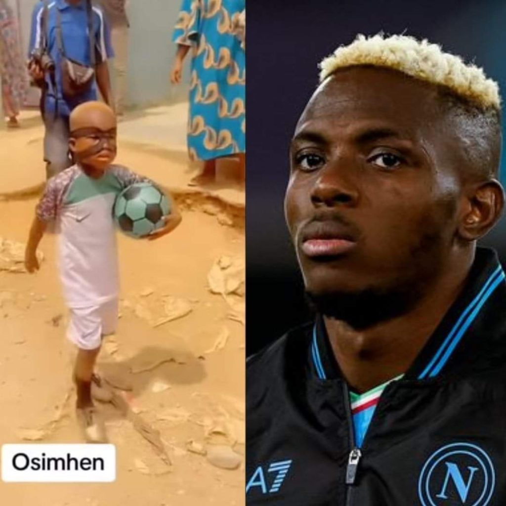 Osimhen Gifts Young Fan N2.5m In Viral Video